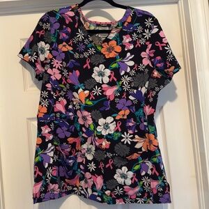 HeartSoul scrub top size large